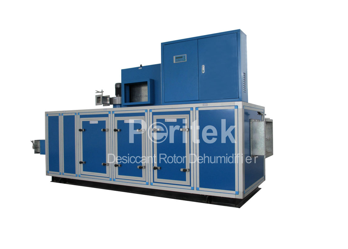 Low Humidity Desiccant Rotor Air Handling Equipment For Laminated Glass Industry